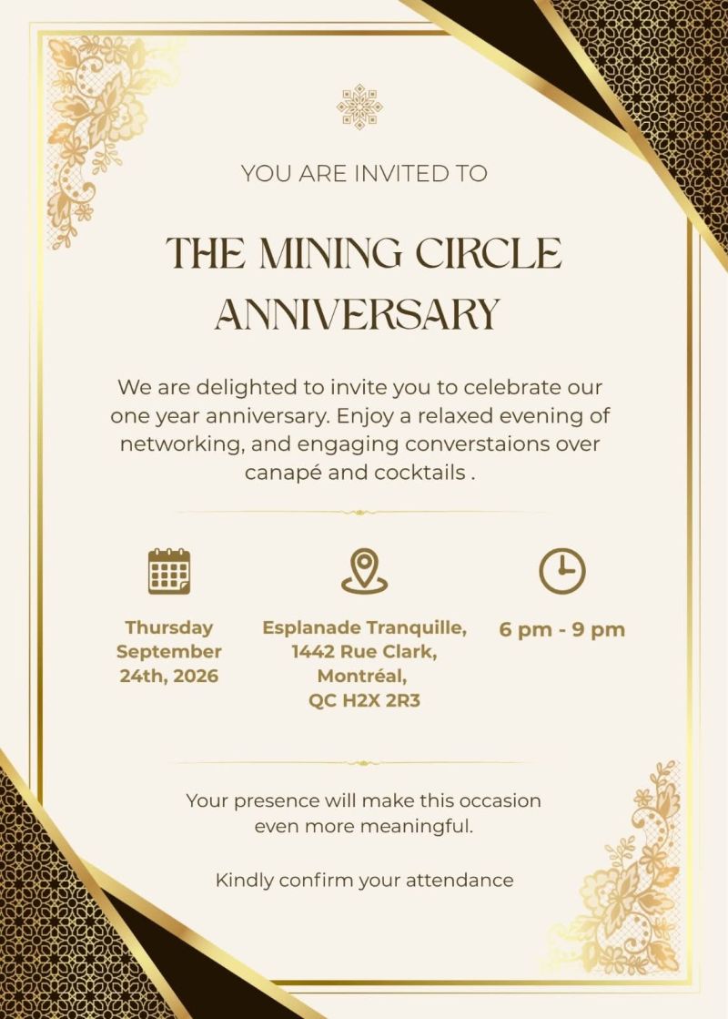 Mining Circle Anniversary cover